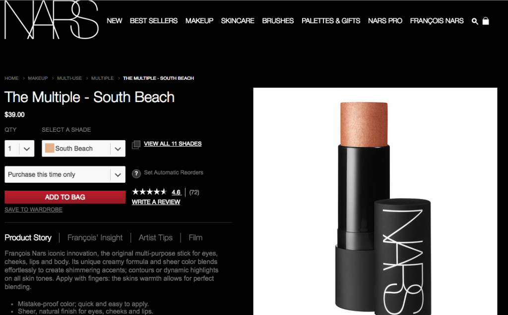 Nars - South Beach